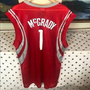 TRACY MCGRADY HOUSTON ROCKETS VINTAGE 2000'S REEBOK AUTHENTIC